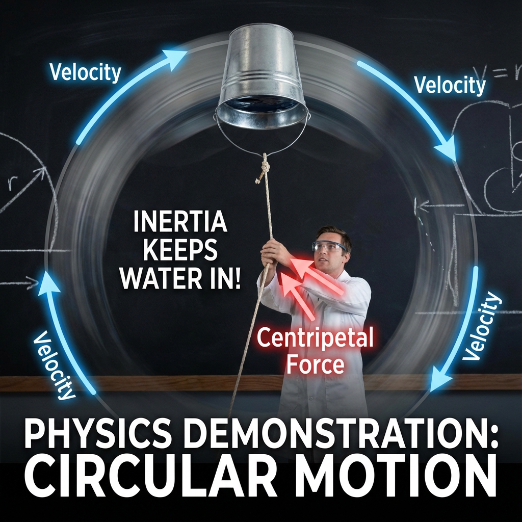 Bucket Spin Experiment