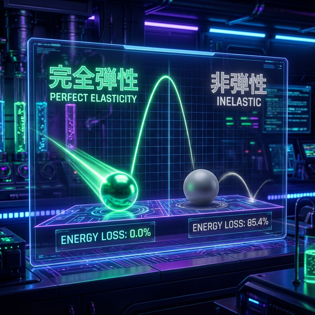 Coefficient of Restitution Visualization