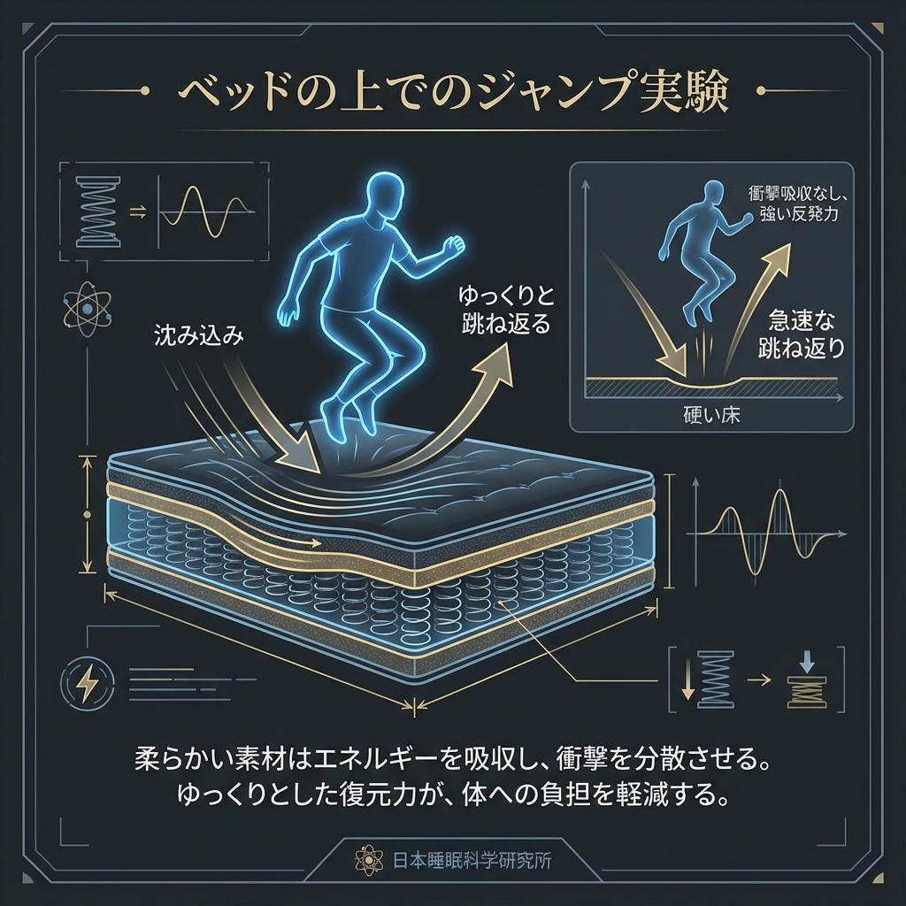 Experiment: Bed Jump Physics