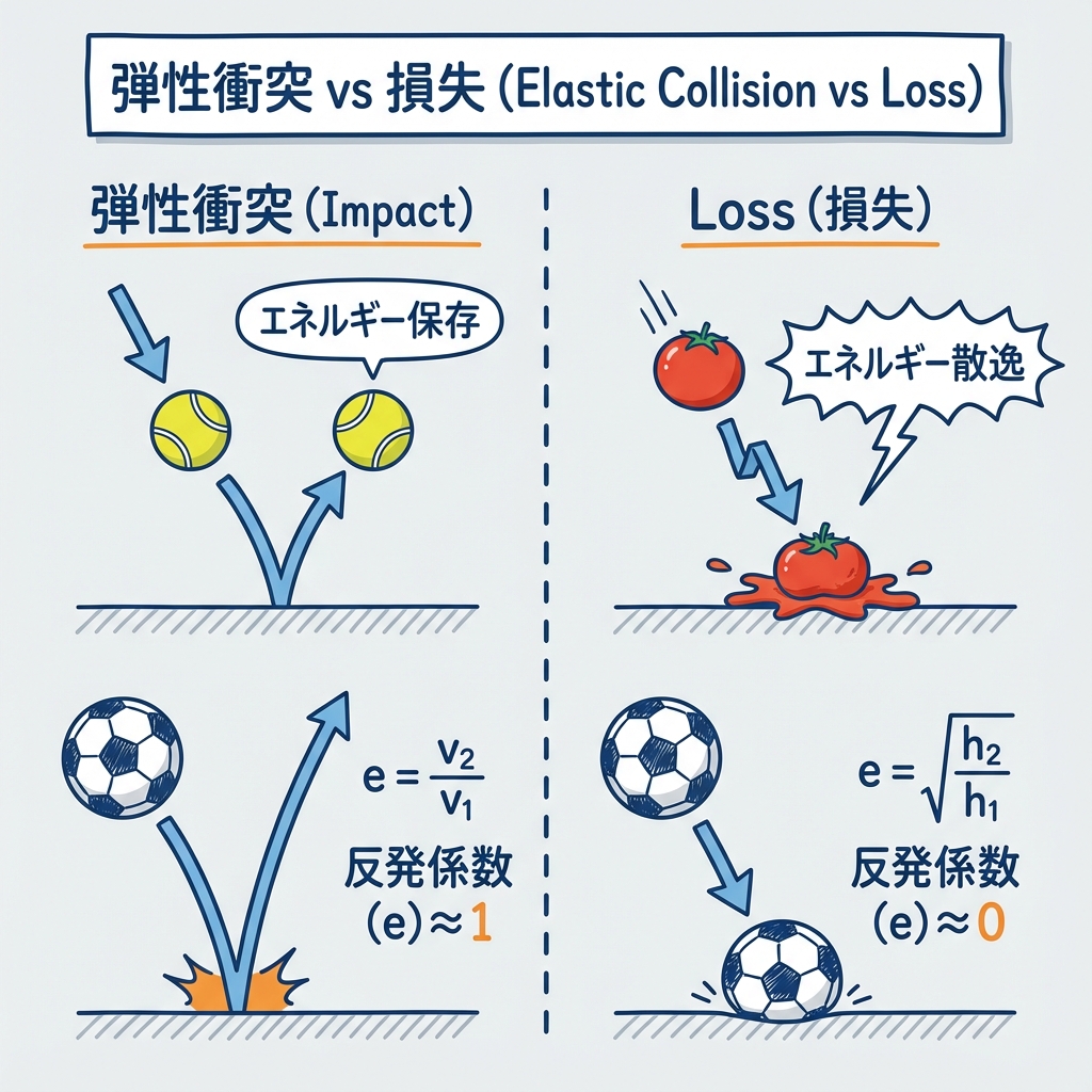 弾性衝突 (Impact)
