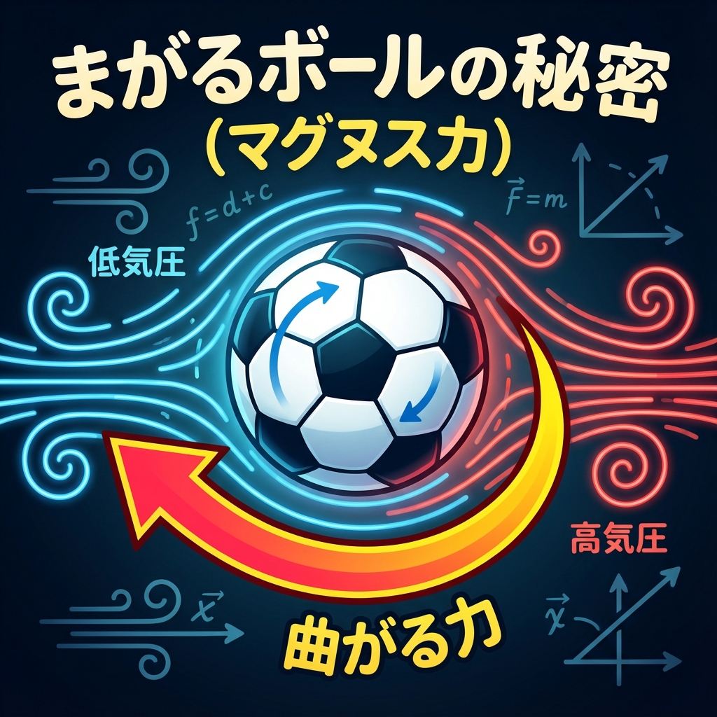 まがるボールの秘密