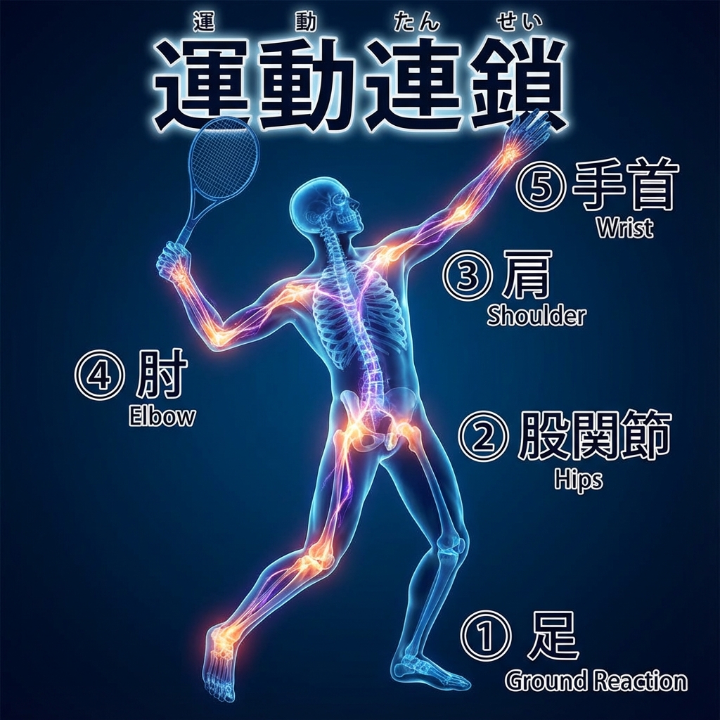 Kinetic Chain Serve